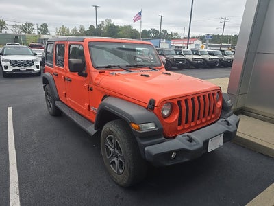 2018 Jeep Wrangler Unlimited Sport S