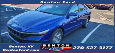 2025 Hyundai Elantra Hybrid Blue