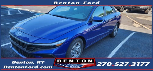2025 Hyundai Elantra Hybrid Blue