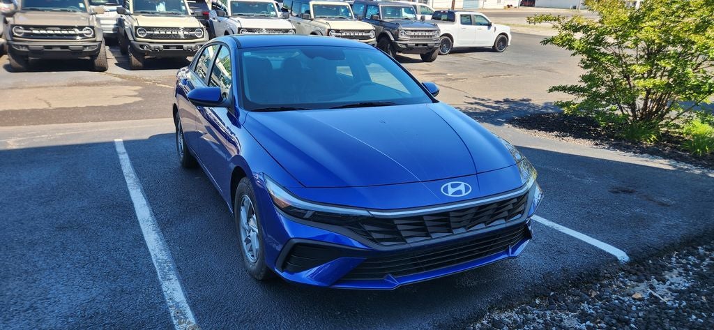 2025 Hyundai Elantra Hybrid Blue