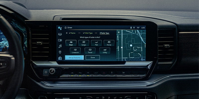 2024 Chevrolet Silverado 1500 dash interior sold at Camden Chevrolet