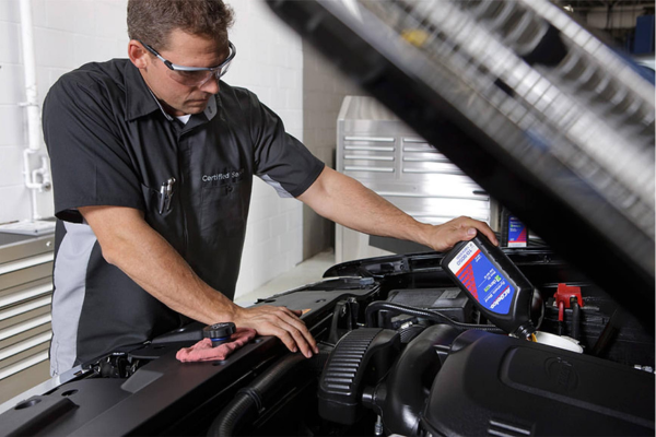 Chevy oil change service at Camden Chevrolet